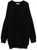 TWINSET sequin-detail cardigan - Black