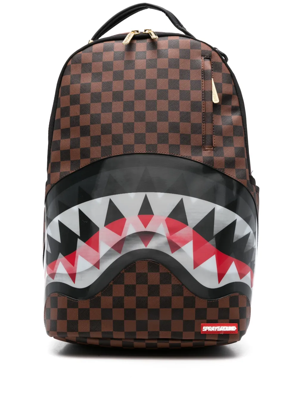 Sprayground Shark In Paris Lenticular Chomp backpack | Brown | Image 1