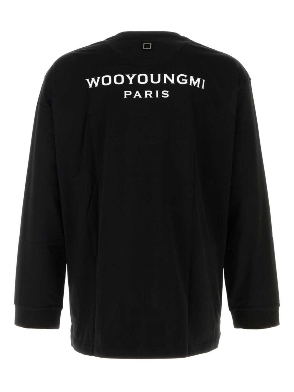 Wooyoungmi Katoenen T-shirt - Zwart