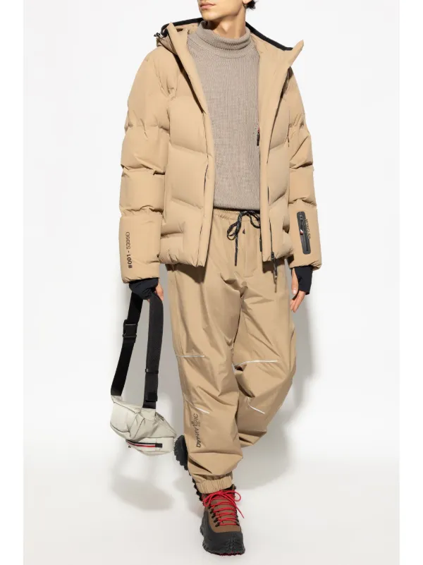 Moncler Grenoble logo-embossed Track Pants | Neutrals