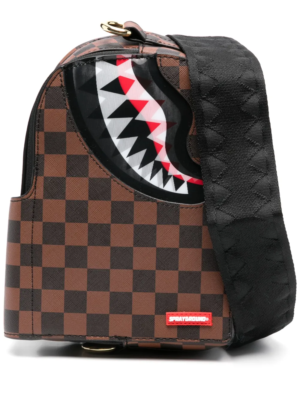 Sprayground Lenticular Chomp messenger bag | Black | Image 1