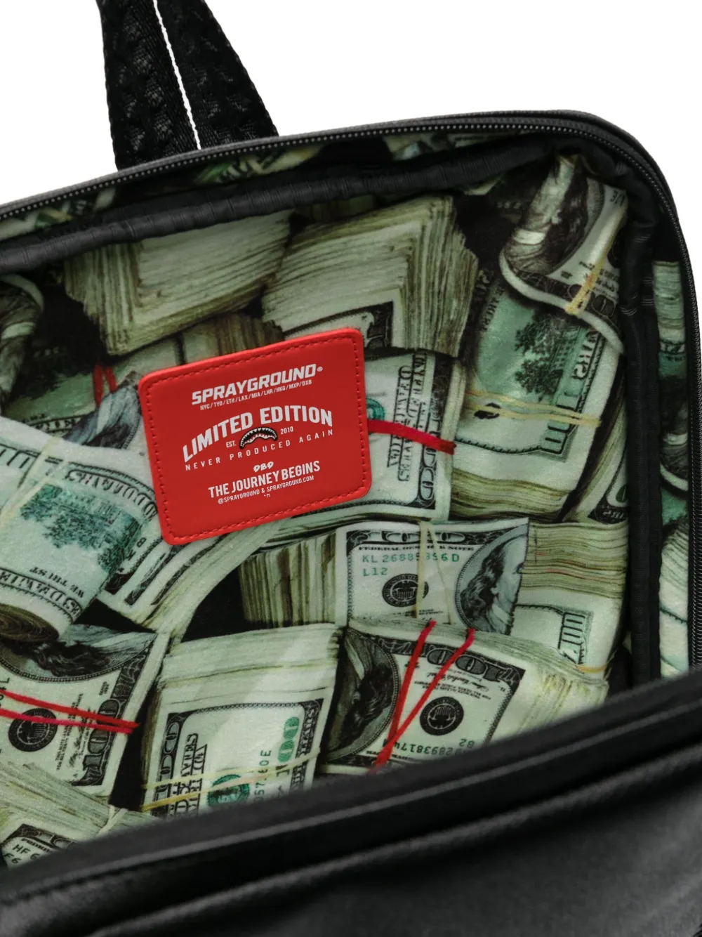 Sprayground Core Backpack In Black