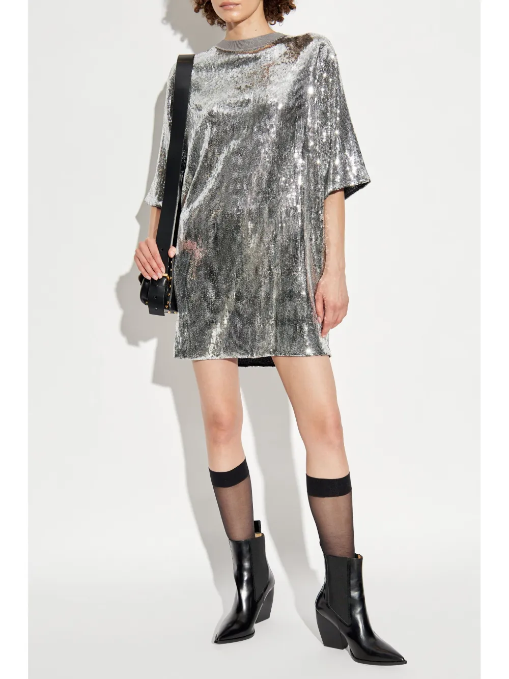 AllSaints Opal dress - Zilver