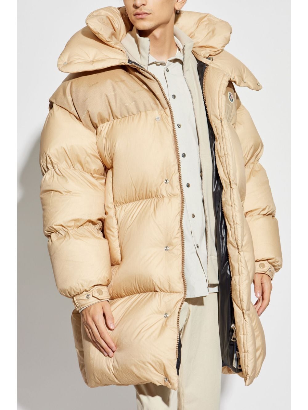 Shop Moncler Verone Jacket In Neutrals