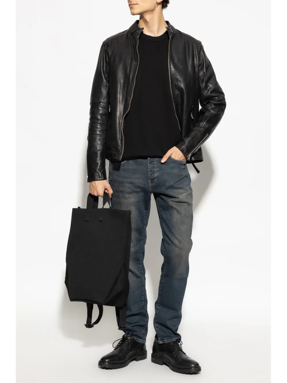 AllSaints Sid skinny jeans Blauw