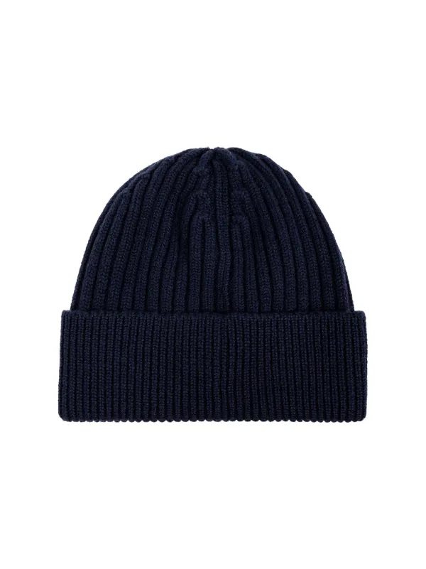 Moncler Grenoble ロゴ ビーニー | ブルー | FARFETCH JP