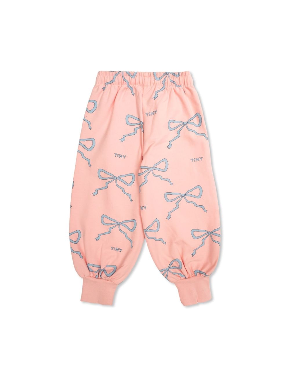 Tiny Cottons Joggingbroek met strikprint - Roze