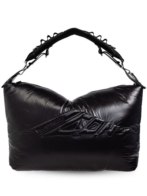 DSQUARED2 embossed-logo maxi shoulder bag Women