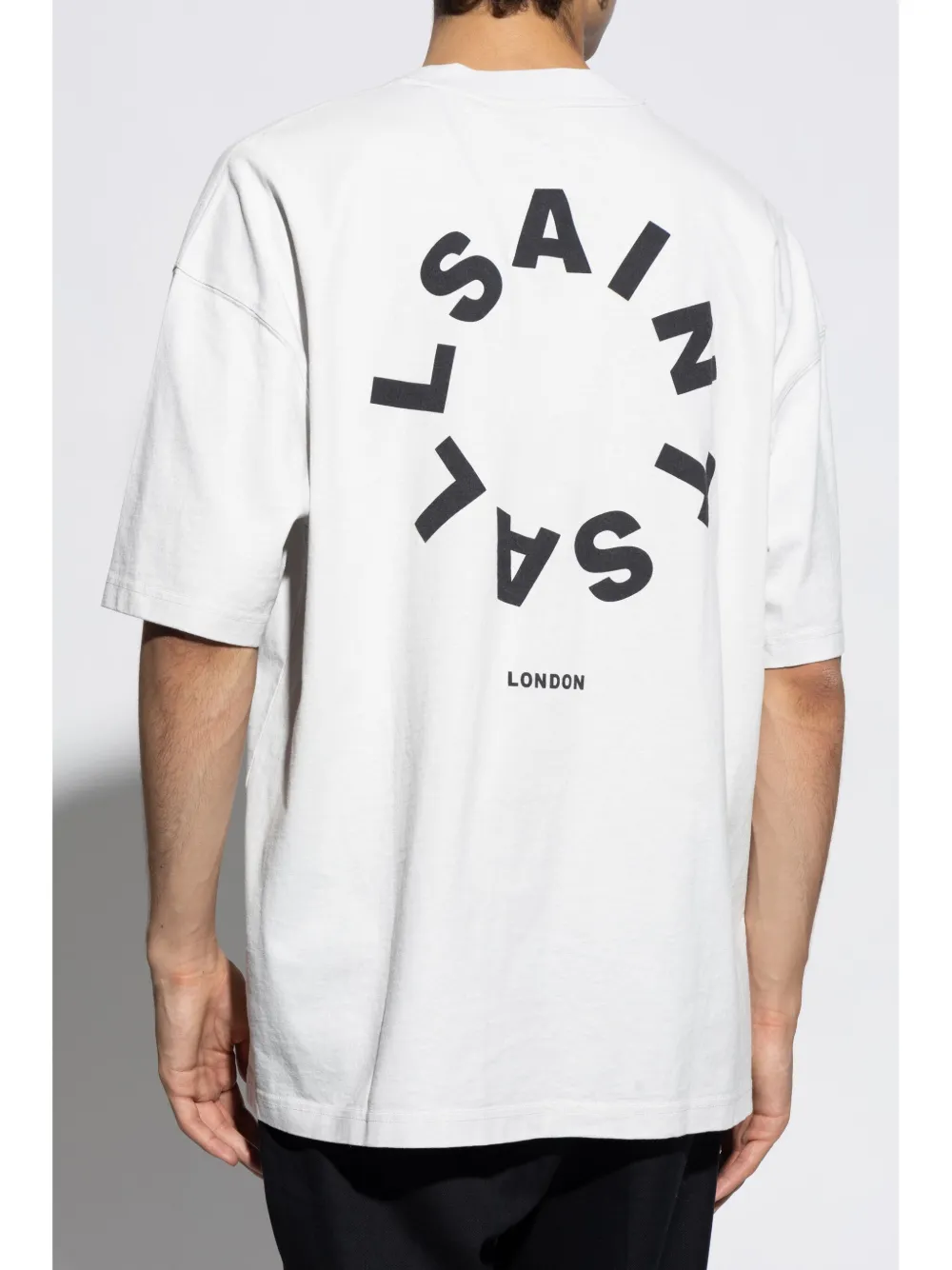 AllSaints Tierra T-shirt van biologisch katoenen Grijs