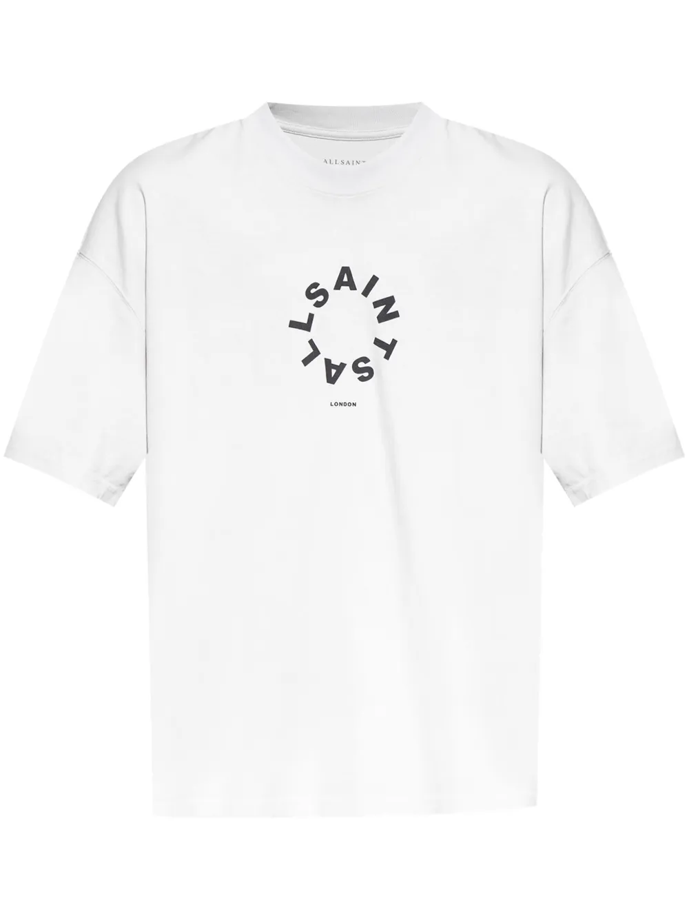 AllSaints Tierra T-shirt van biologisch katoenen Grijs