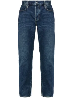 Emporio Armani Straight Leg Denim Jeans | Blue | FARFETCH