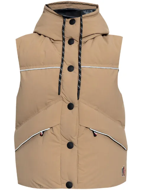 Moncler Grenoble Arolla hooded down gilet 