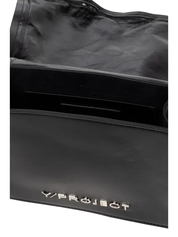 Y/Project Asymmetric Tote Bag | Black | FARFETCH