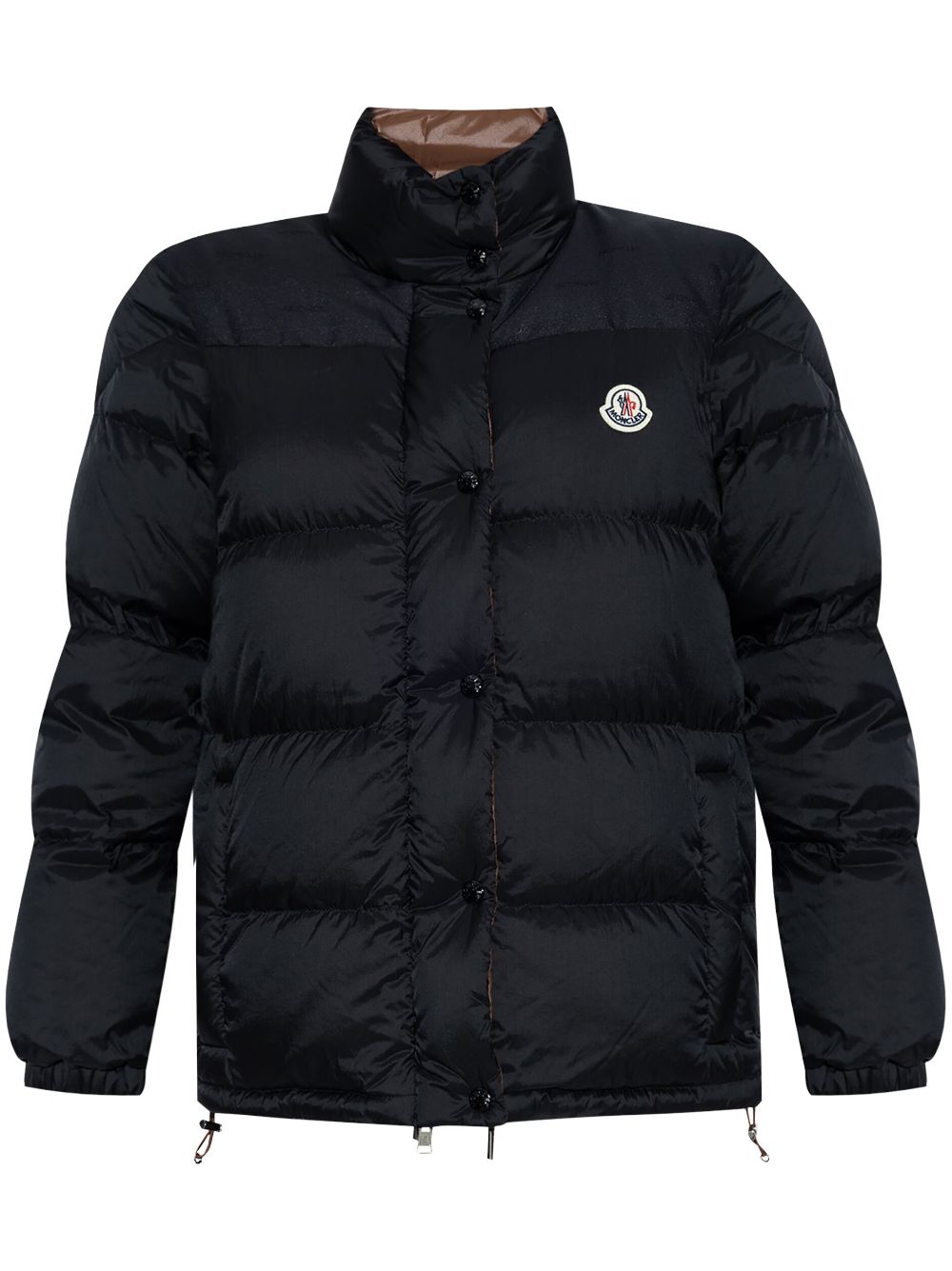 Shop Moncler Verone Reversible Jacket In Black