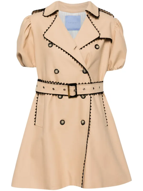 Macgraw Trench Mini Dress | Neutrals | FARFETCH