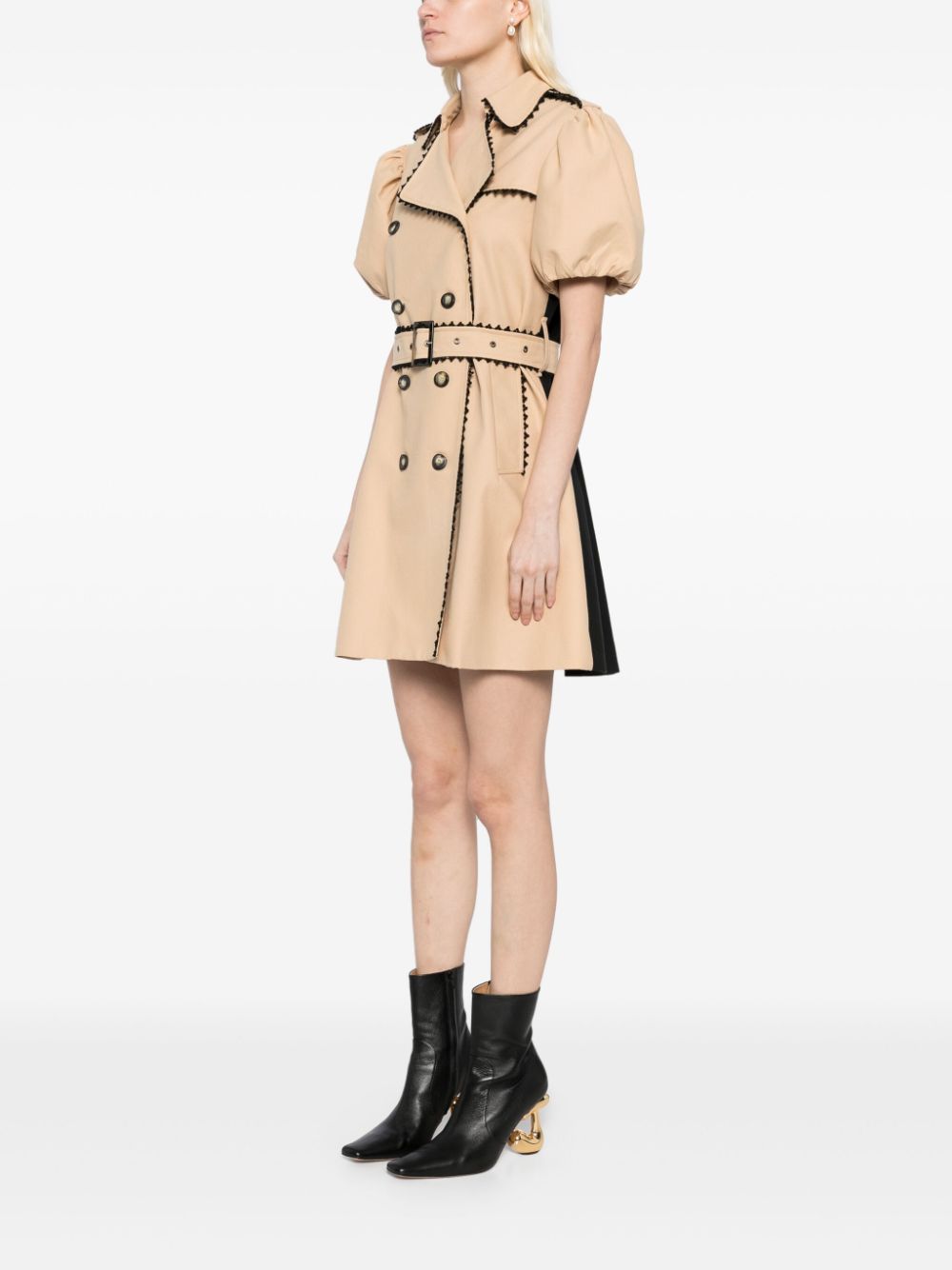 Macgraw Trenchcoat mini-jurk Beige