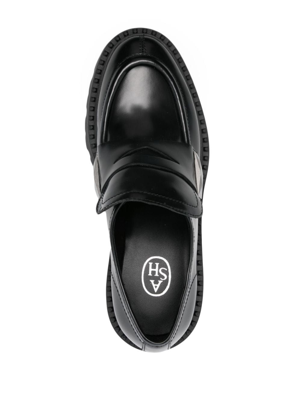 Shop Ash 30mm Norton Loafers In Black