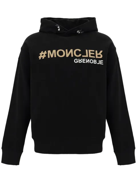 Moncler Grenoble hoodie con logo estampado