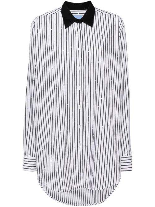 Chemise oversize à rayures - Macgraw - Modalova