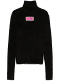 MM6 Maison Margiela numbers-motif sweater - Black