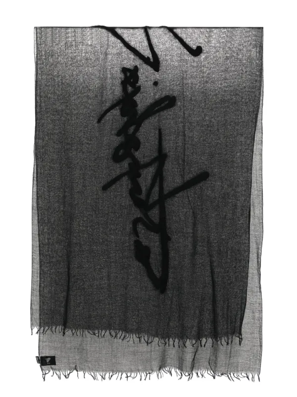 かわいい新作 | スカーフ Yamamoto Yohji ブラック JP FARFETCH | 小物