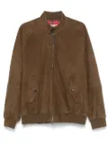 Baracuta G9 Harrington suede jacket - Brown
