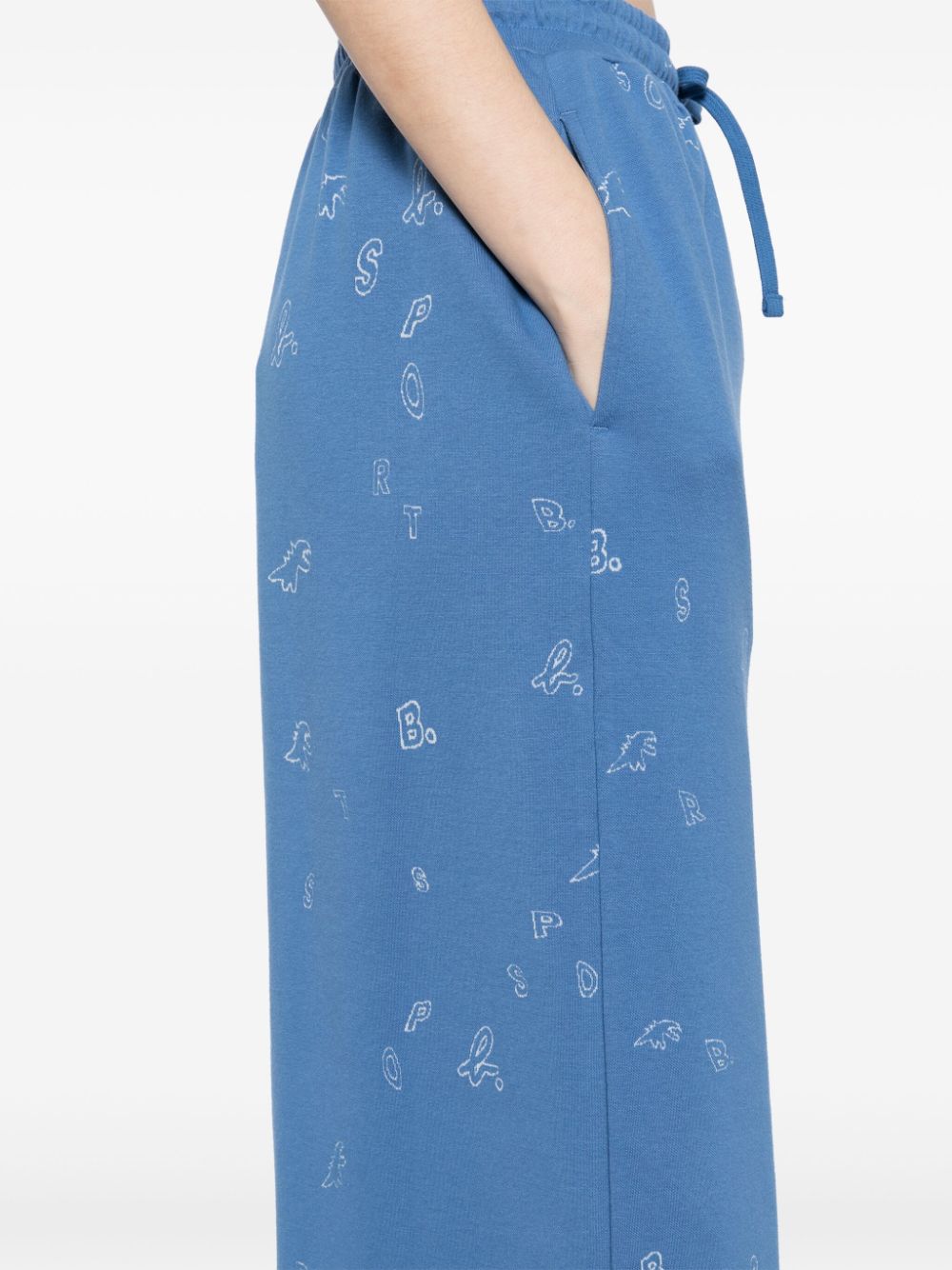 Shop Sport B. By Agnès B. Sporty Skirt In Blue