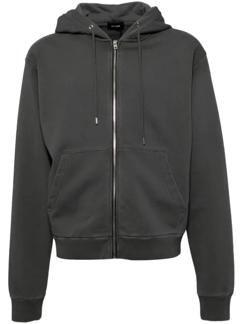 We11done drop shoulder hooded jacket