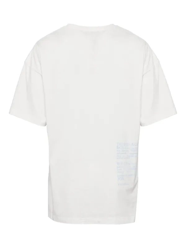 We11done プリント Tシャツ | ホワイト | FARFETCH JP