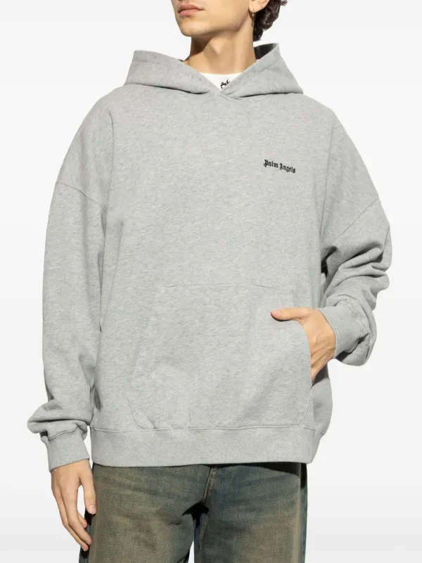Palm Angels logo-embroidered Hoodie | FARFETCH Palm Angels logo-embroidered Hoodie | FARFETCH
