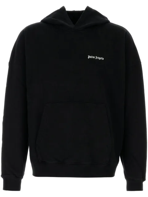 Palm Angels logo-embroidered hoodie