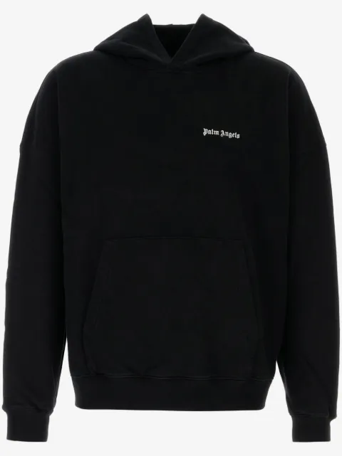 Palm Angels logo-embroidered hoodie