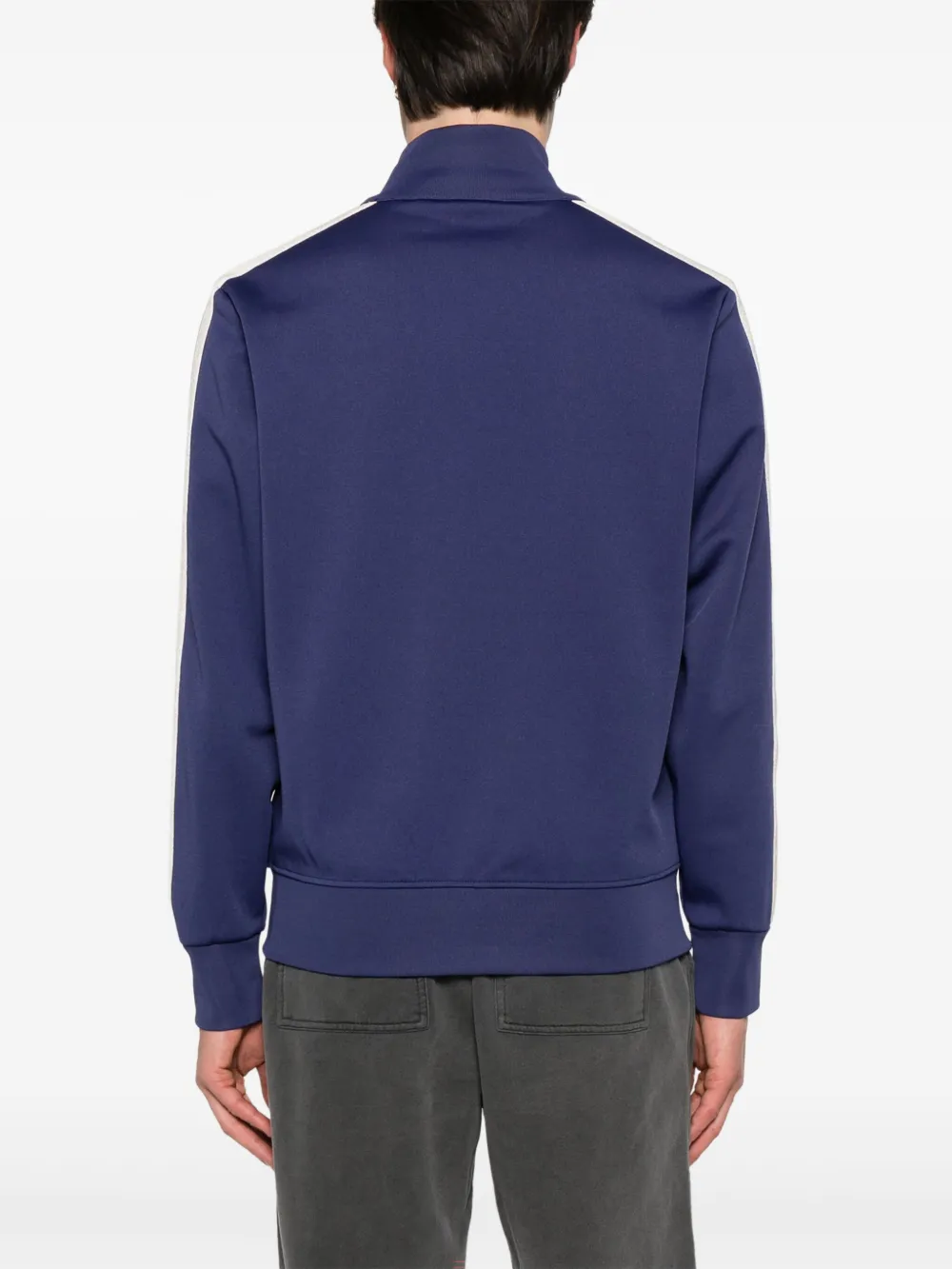 Palm Angels Trainingsjack met logo Blauw