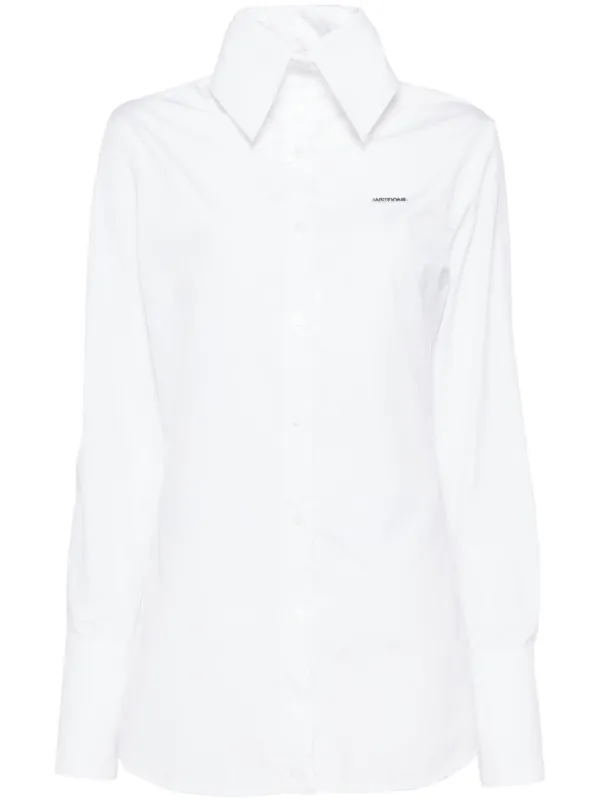 high neck dress shirt High Collar Shirts