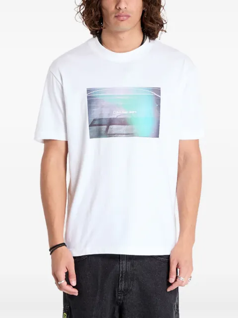 Calvin Klein Jeans Gradient graphic-print T-shirt