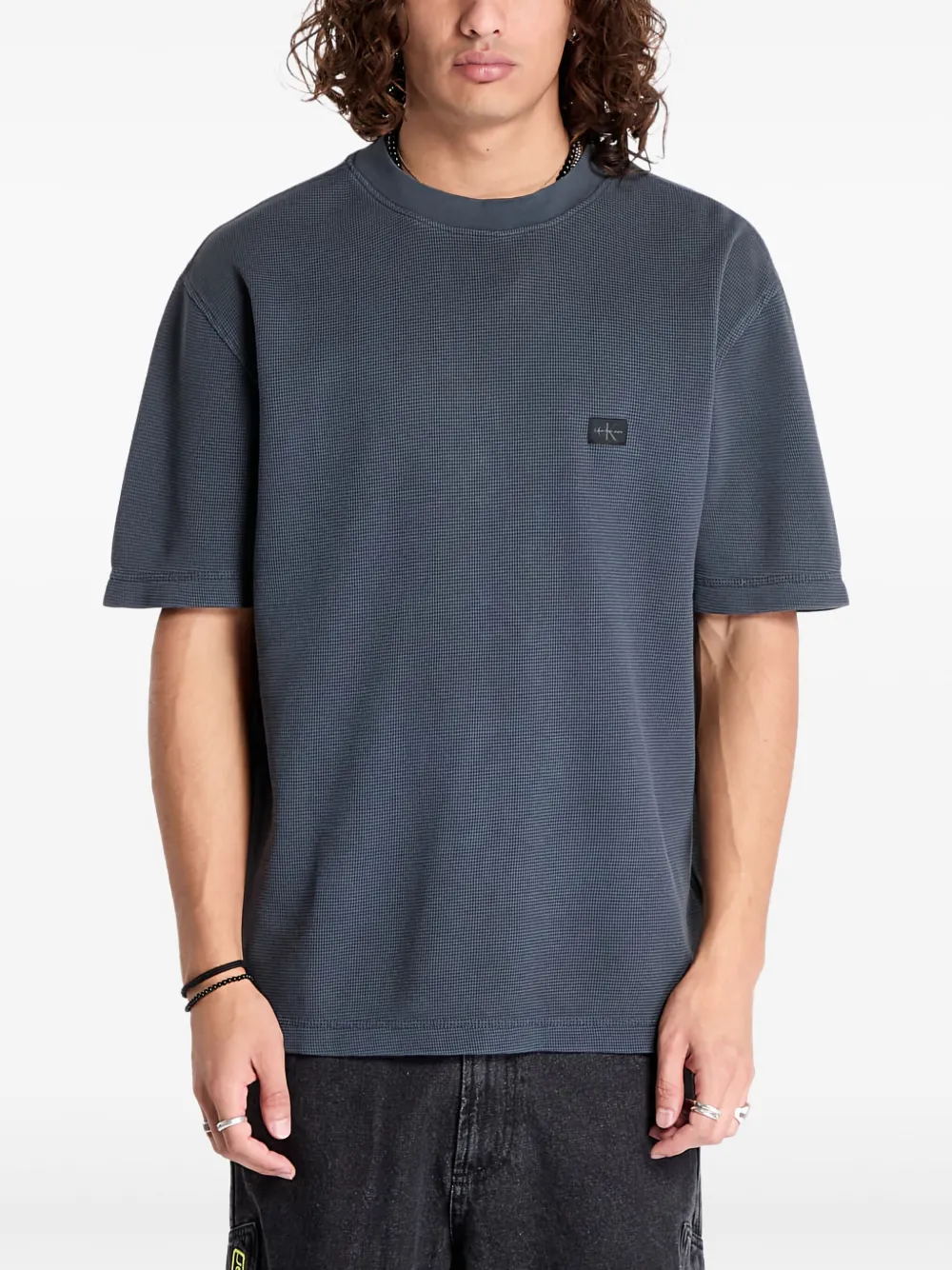 Calvin Klein Jeans playera de algodón | gris | Image 1