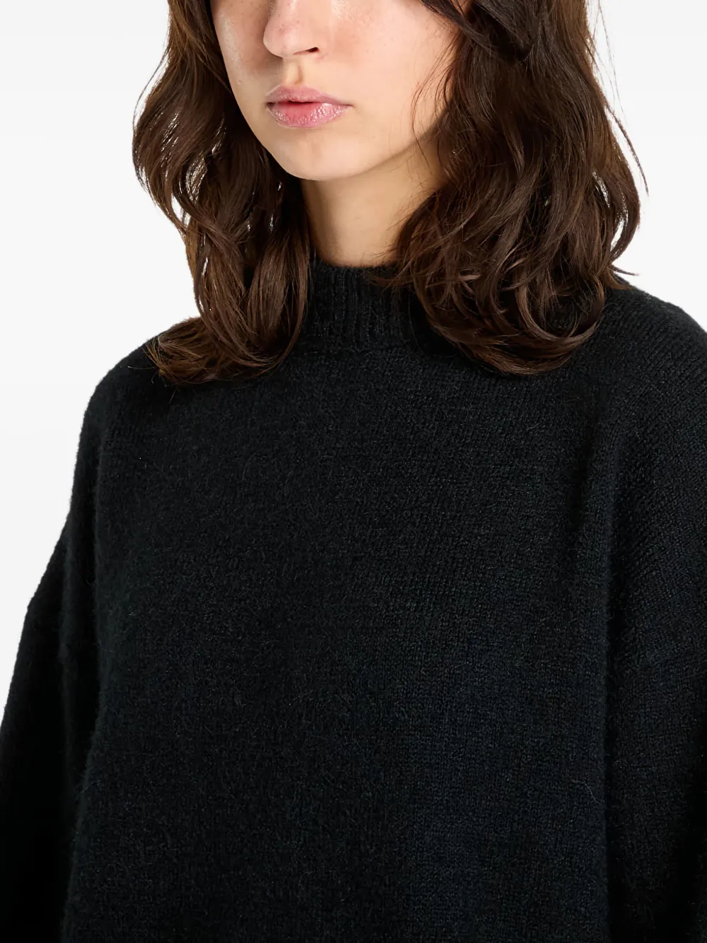 Calvin Klein Trui met ronde hals Zwart