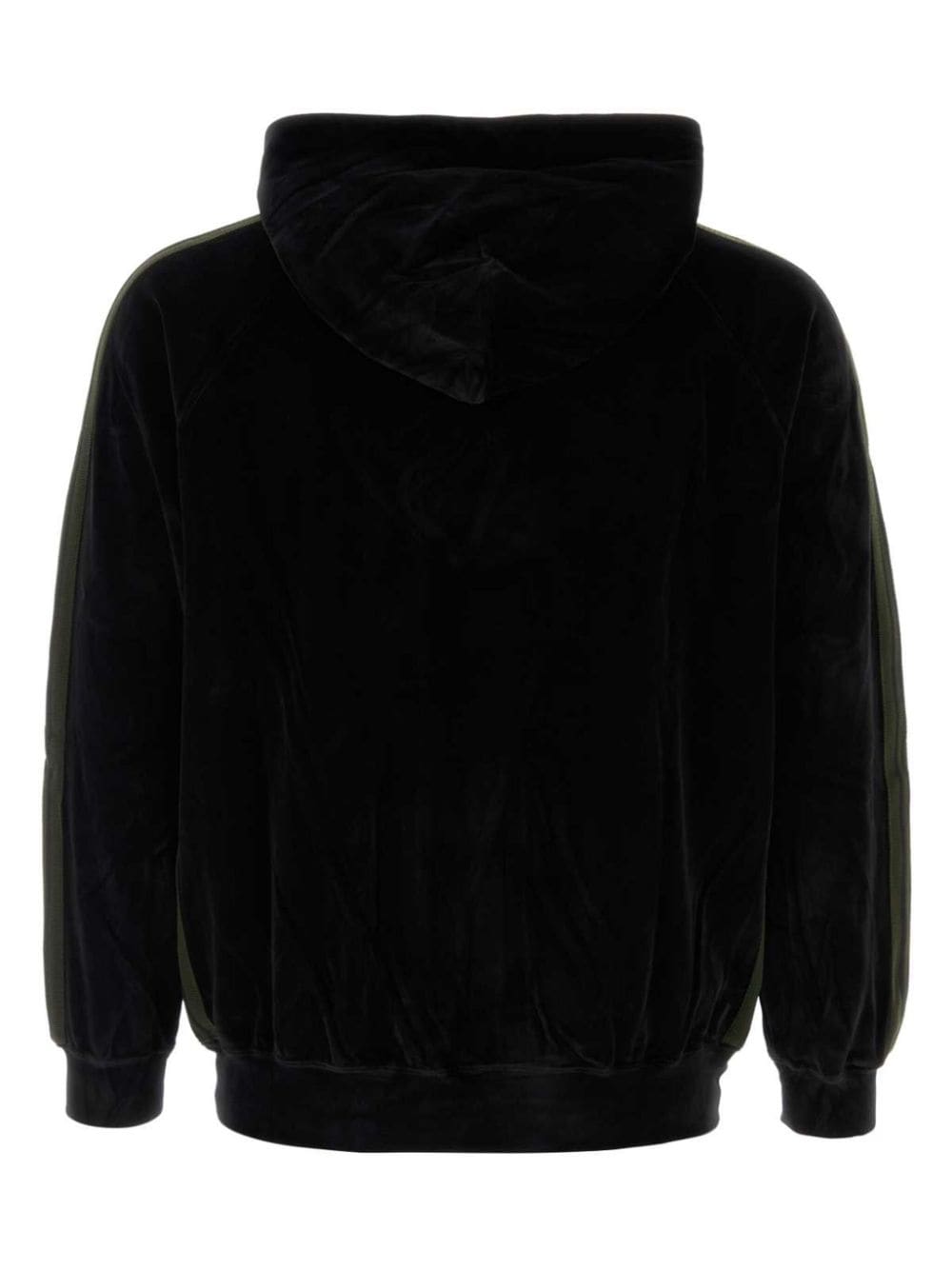 Needles chenille hoodie - Zwart