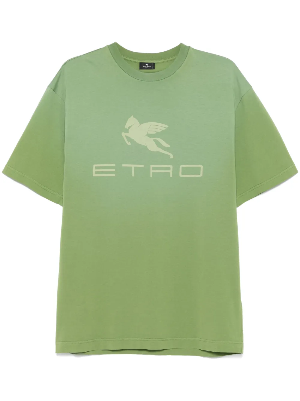 ETRO t-shirt à imprimé Pegaso - Vert