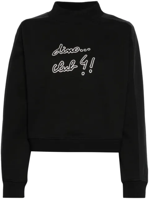 SPORT b. by agnès b.  logo-embroidered sweatshirt