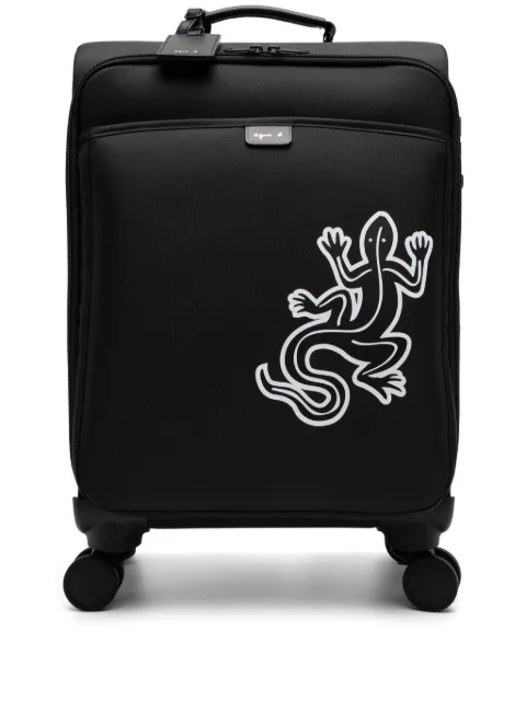 agnès b.  logo-print trolley bag