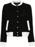 SPORT b. by agnès b. logo-embroidered jacket - Black