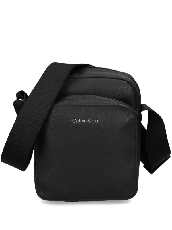Calvin Klein Reporter Messenger Bag Black FARFETCH AO