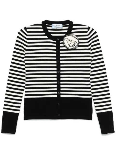 Blugirl Beige Polyamide Women Cardigan