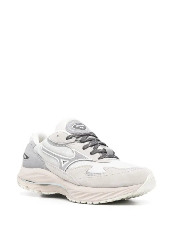 Mizuno Wave Rider Sneakers Grey FARFETCH HK