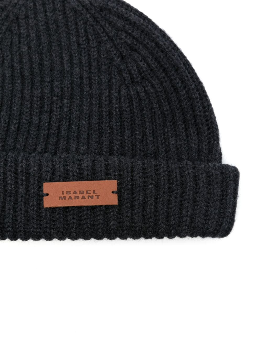 Shop Marant Briano Beanie Hat In Grey