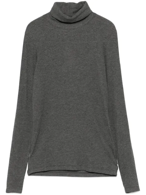 Closed turtleneck T-shirt