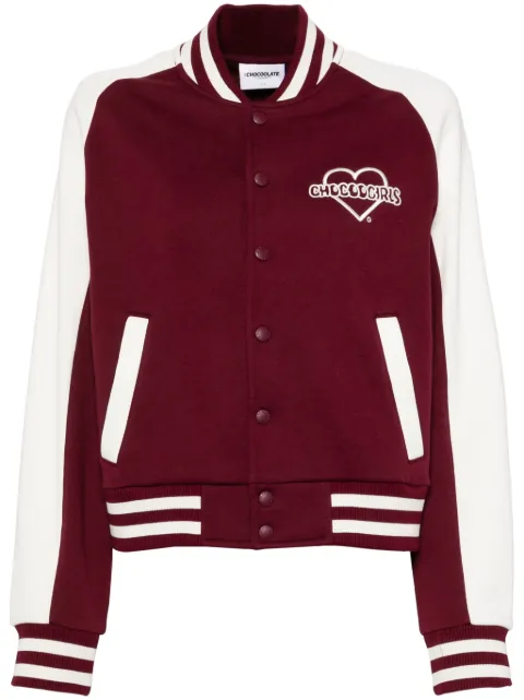 CHOCOOLATE chamarra con logo bordado