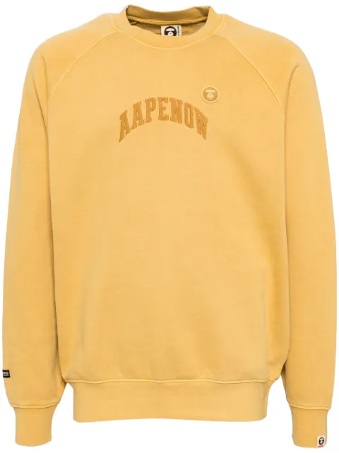 AAPE BY *A BATHING APE logo-patch sweater Men
