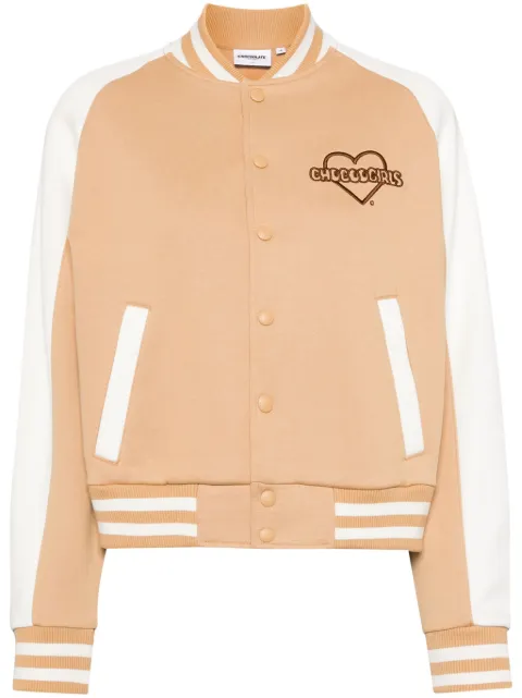 CHOCOOLATE Jacke mit Logo-Stickerei